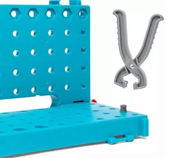 Brio Builder 34596 Work Bench 59 PC Construction Toy for Ages 3 and Up