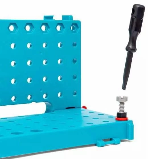 Brio Builder 34596 Work Bench 59 PC Construction Toy for Ages 3 and Up