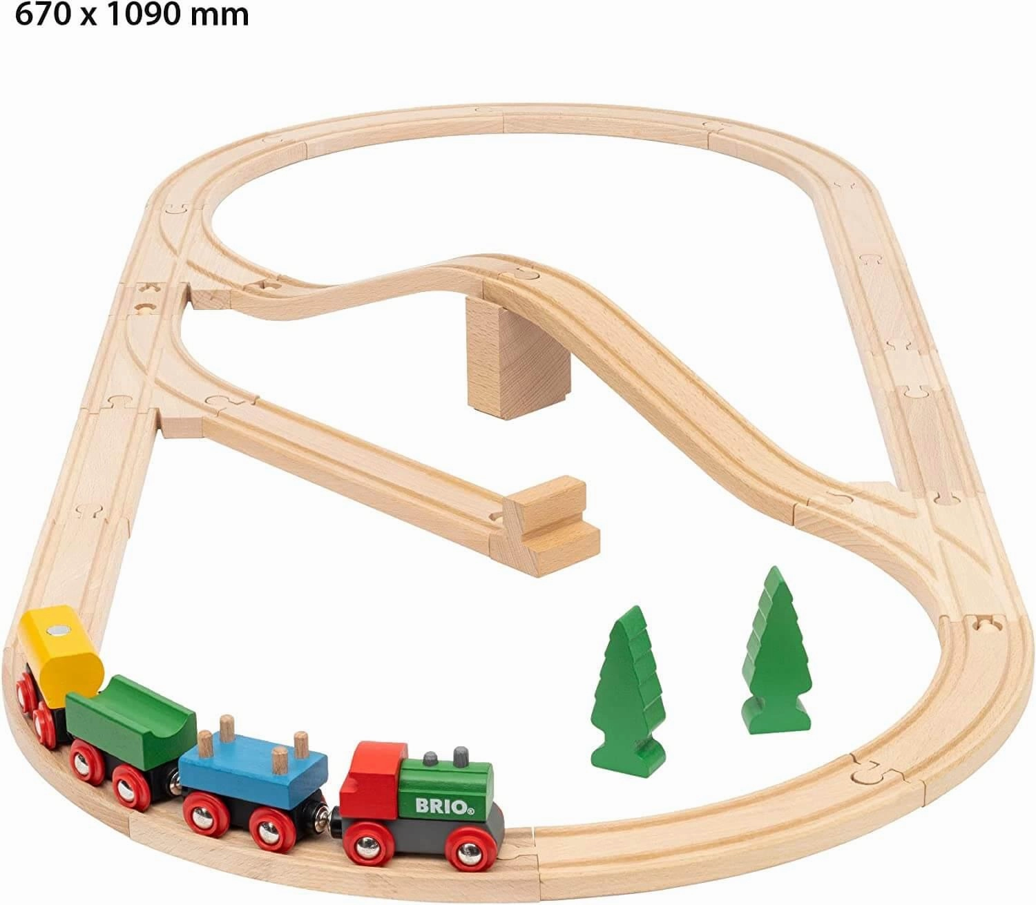 Brio Classic 36036 65th Anniversary Train Set for Toddlers Ages 2 & Up