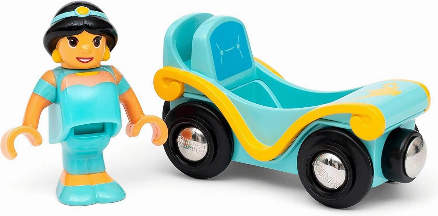 Brio Disney Princess 33359 Princess Jasmine & Carriage for Ages 3 & Up