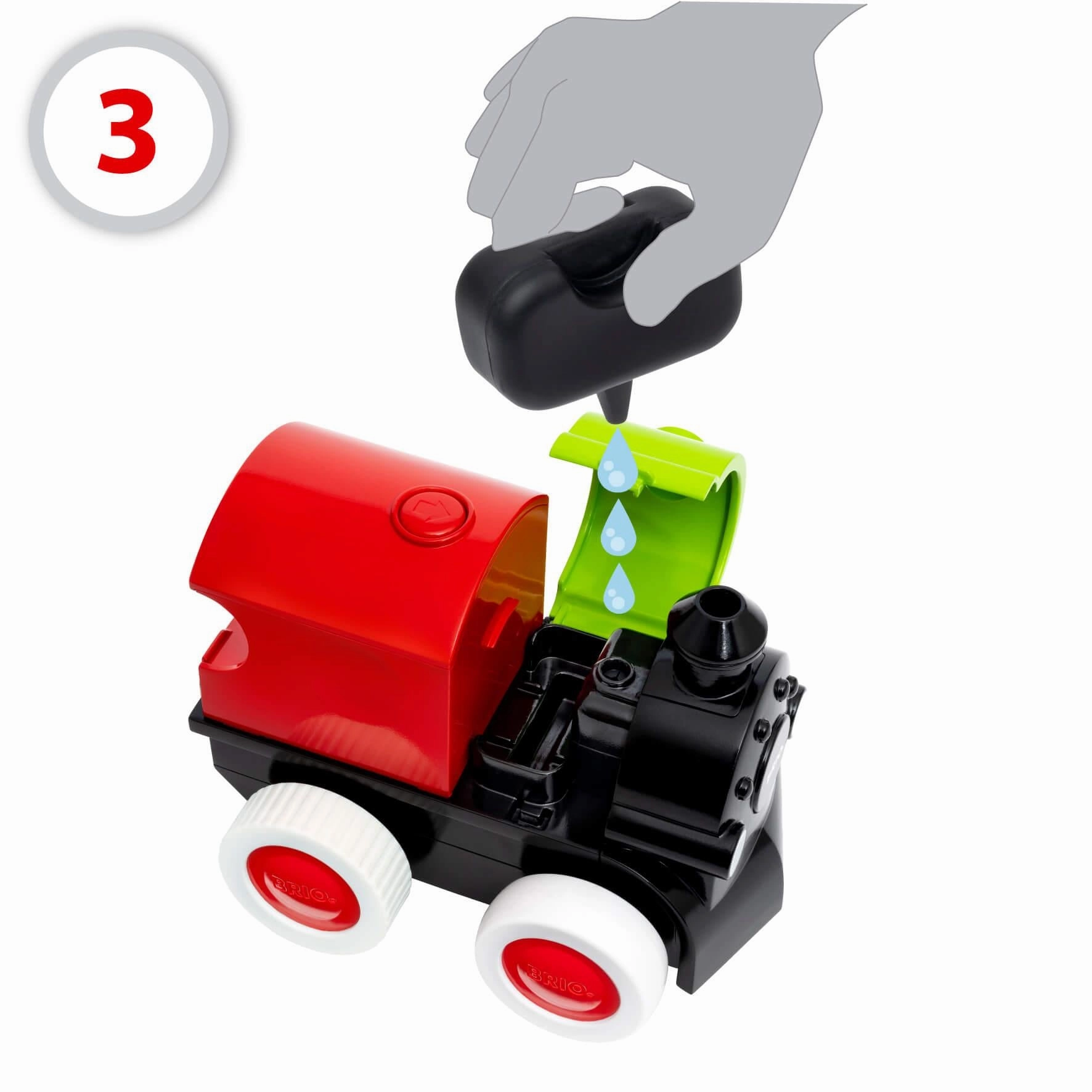 Brio Toddler 30411 Steam and Go Train Toy for Ages 18 Months and Up