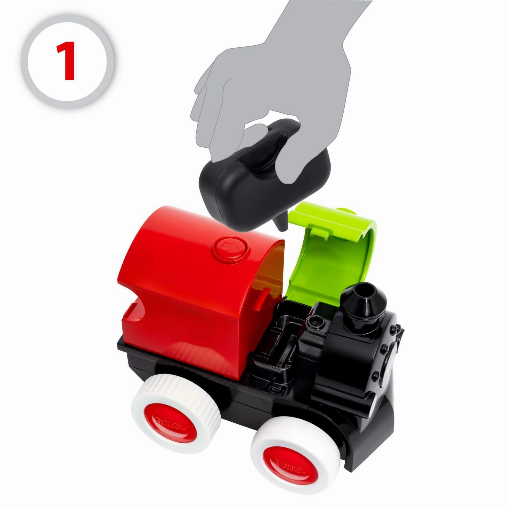 Brio Toddler 30411 Steam and Go Train Toy for Ages 18 Months and Up