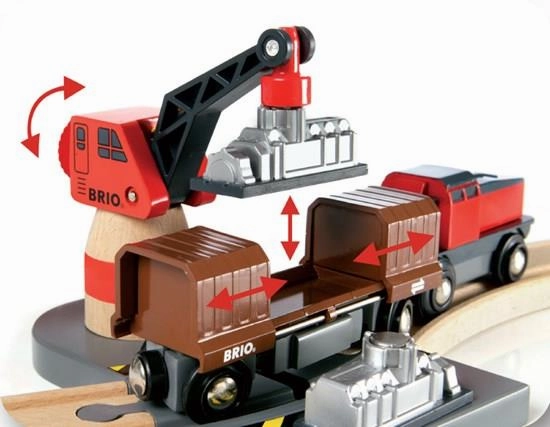 Brio World 33052 Deluxe Railway Train Set with Storage Box for Ages 3 
