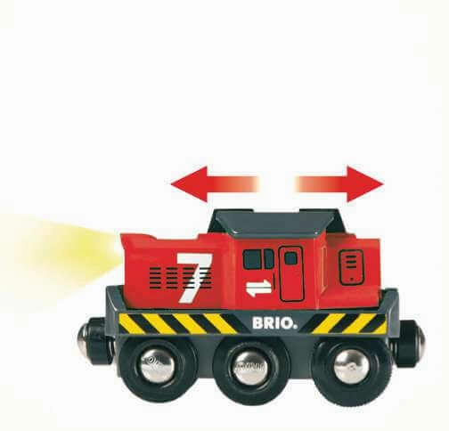 Brio World 33097 Cargo Railway Deluxe Train Set in Tub for Ages 3 & Up