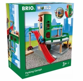 Brio World 33204 Parking Garage Train Playset for Children Ages 3 & Up