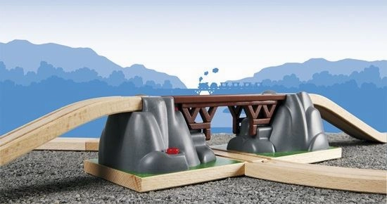 Brio World 33391 Collapsing Bridge Train Track Accessory for Ages 3 
