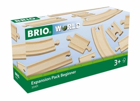 Brio World 33401 Beginner Train Track Expansion Pack for Ages 3 and Up