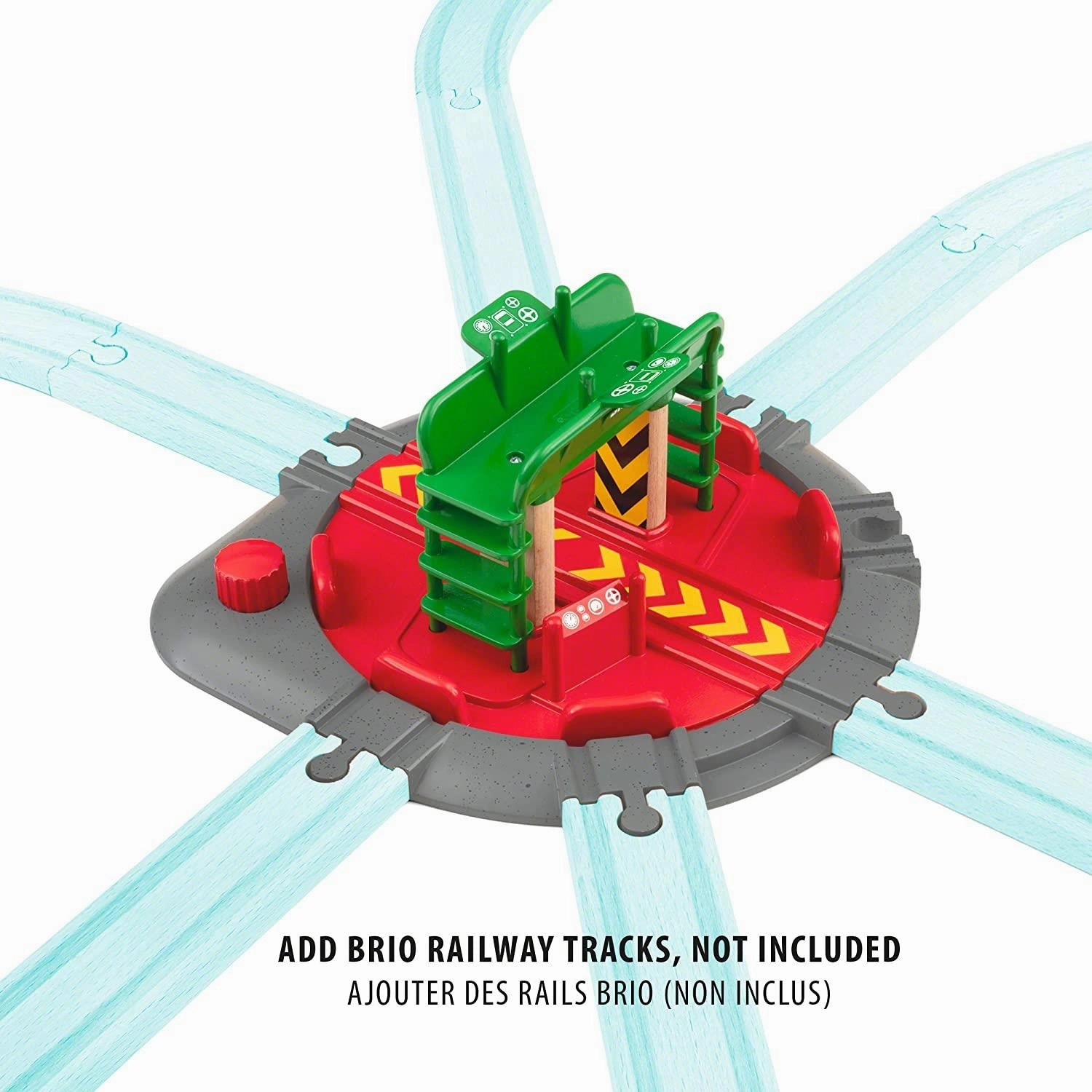 Brio World 33476 Turntable & Figure Train Set Accessory for Age 3 & Up