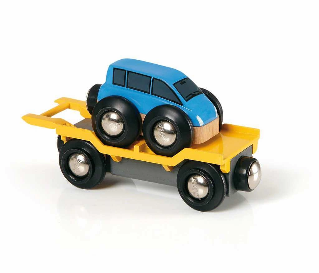 Brio World 33577 Car Transporter Train Set Toy for Ages 3 and Up