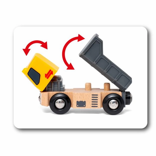 Brio World 33658 Construction Vehicles Toy Playset for Ages 3 and Up