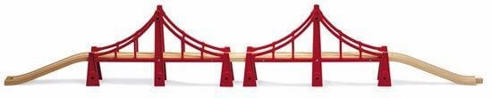 Brio World 33683 Double Suspension Bridge Train Set Accessory Ages 3 