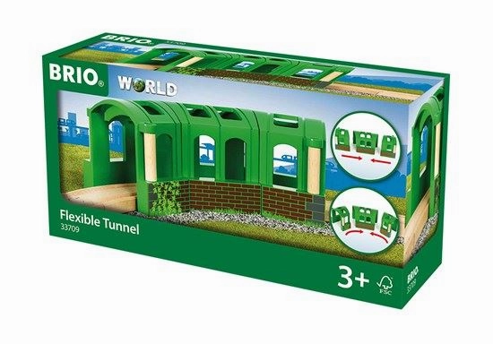 Brio World 33709 Flexible Tunnel Train Set Accessory for Ages 3 & Up