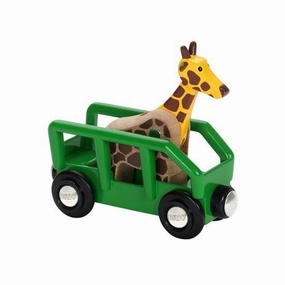 Brio World 33724 Giraffe and Wagon Train Set Vehicle for Ages 3 and Up