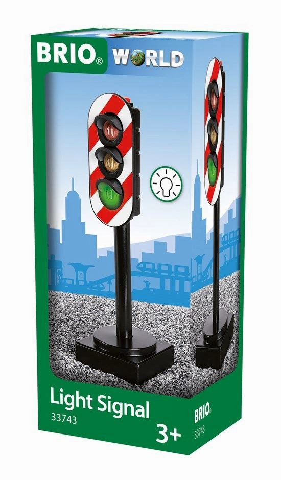 Brio World 33743 Functional Light Signal Railway Accessory for Ages 3 