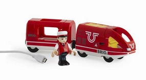 Brio World 33746 Travel Rechargeable Train & Micro USB Charger Ages 3 