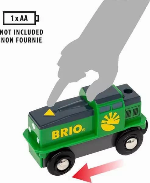 Brio World 36018 Farm Battery Powered Train Playset for Ages 3 and Up