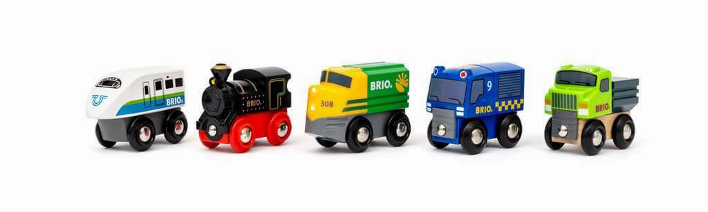 Brio World 36034 Mini Train OR Vehicle Asst Designs (SINGLE) Ages 3 
