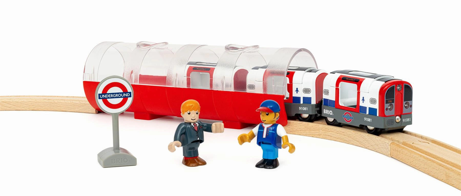 Brio World 36085 Trains of the World - London Underground Train Age 3 