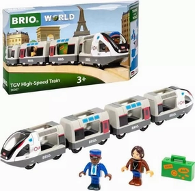 Brio World 36087 Trains of the World - TGV High-Speed Train for Age 3 