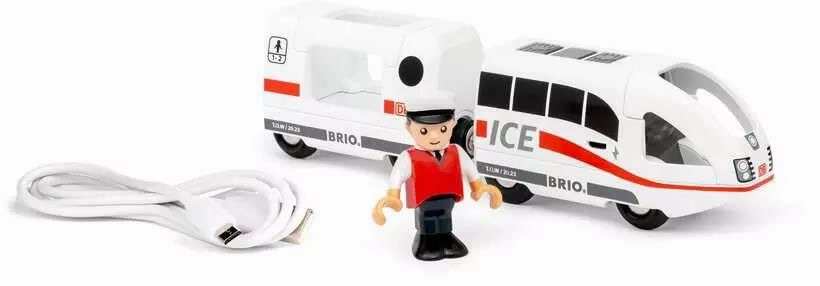 Brio World 36088 Trains of the World - ICE Rechargeable Train Ages 3 