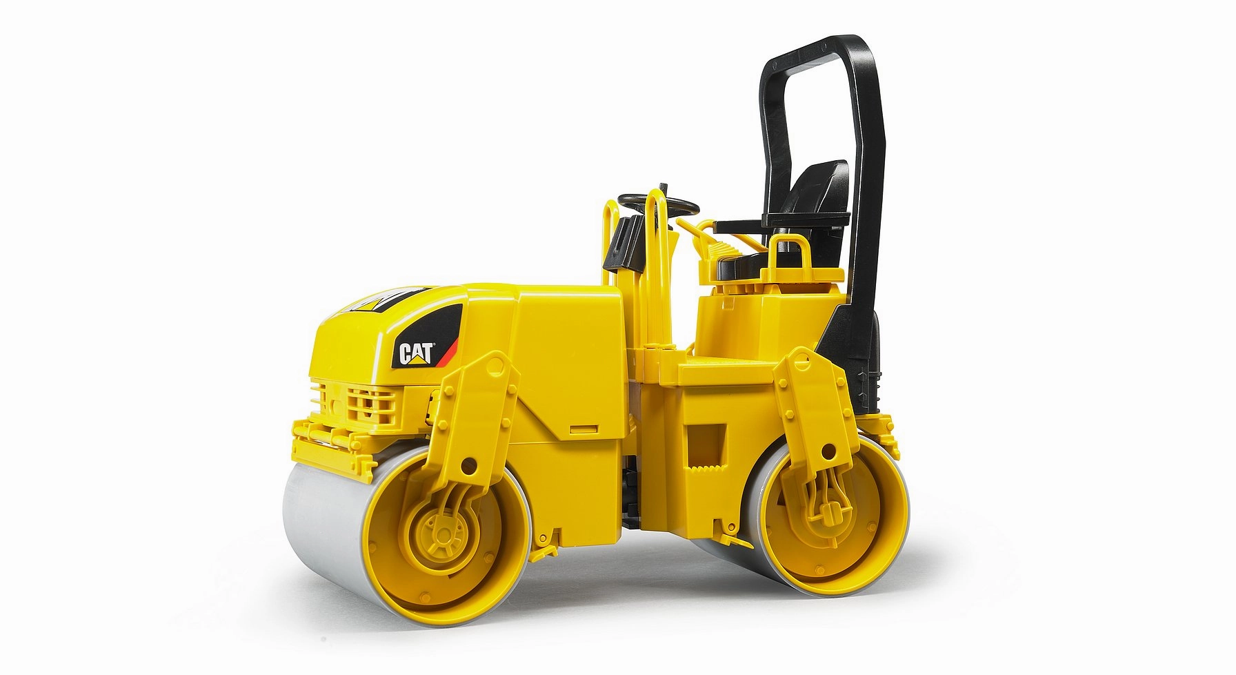 Bruder Compact Construction Vehicle - CAT Asphalt Drum Compactor