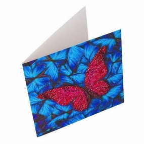 Butterfly - Crystal Art Card Kit