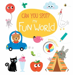 CAN YOU SPOT?:MY FUN WORLD (BWD) (HB)