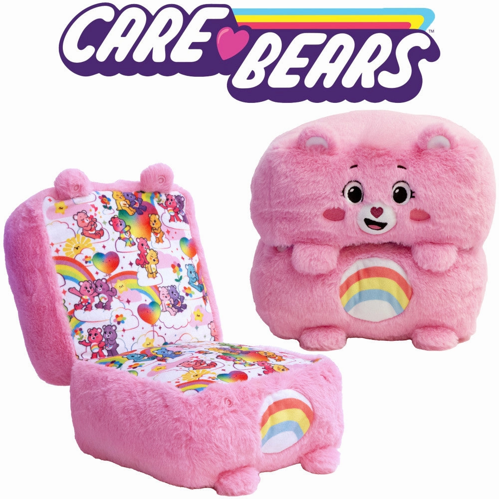Care Bears 10 inch Cheer Bear Happy Nappers Pop N' Play Cube