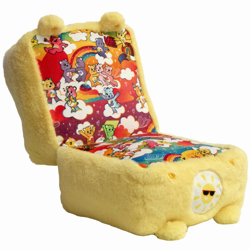 Care Bears Happy Nappers Funshine Bear 10-inch Pop N' Play Cube