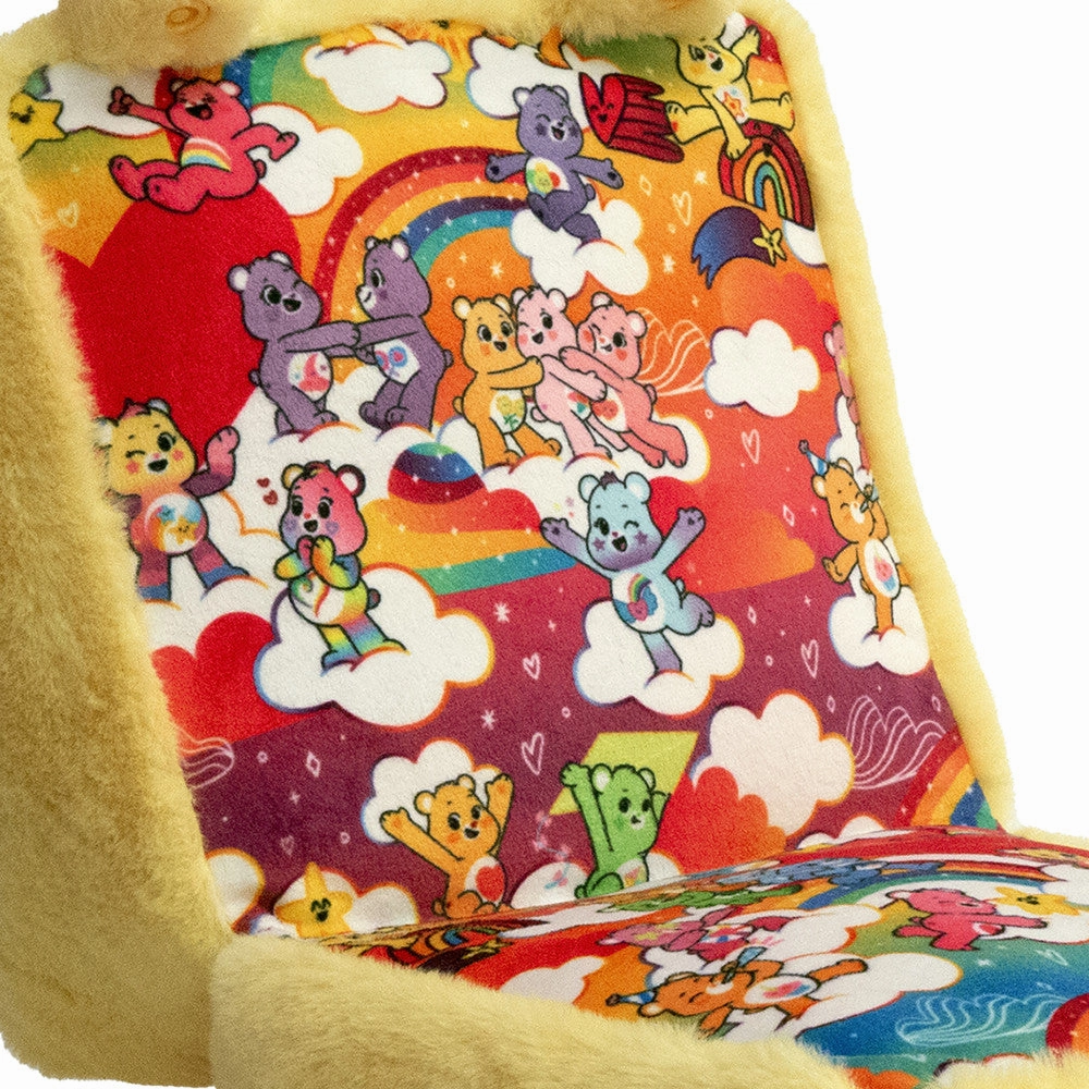 Care Bears Happy Nappers Funshine Bear 10-inch Pop N' Play Cube