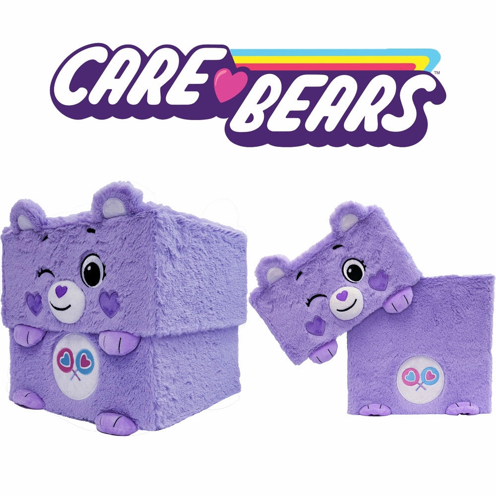 Care Bears Share Bear Purple Themed Storage Bin with Lid
