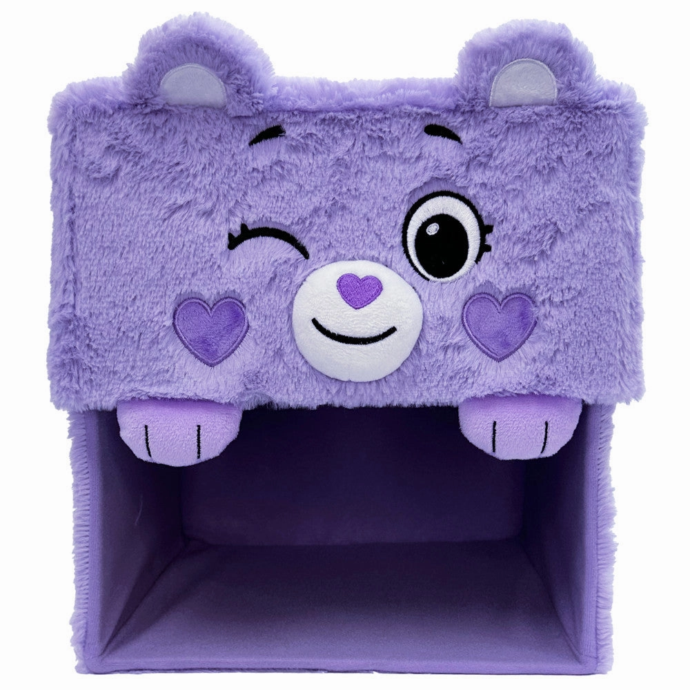 Care Bears Share Bear Purple Themed Storage Bin with Lid