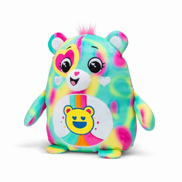 Care Bears Squishies Plush Good Vibes Bear