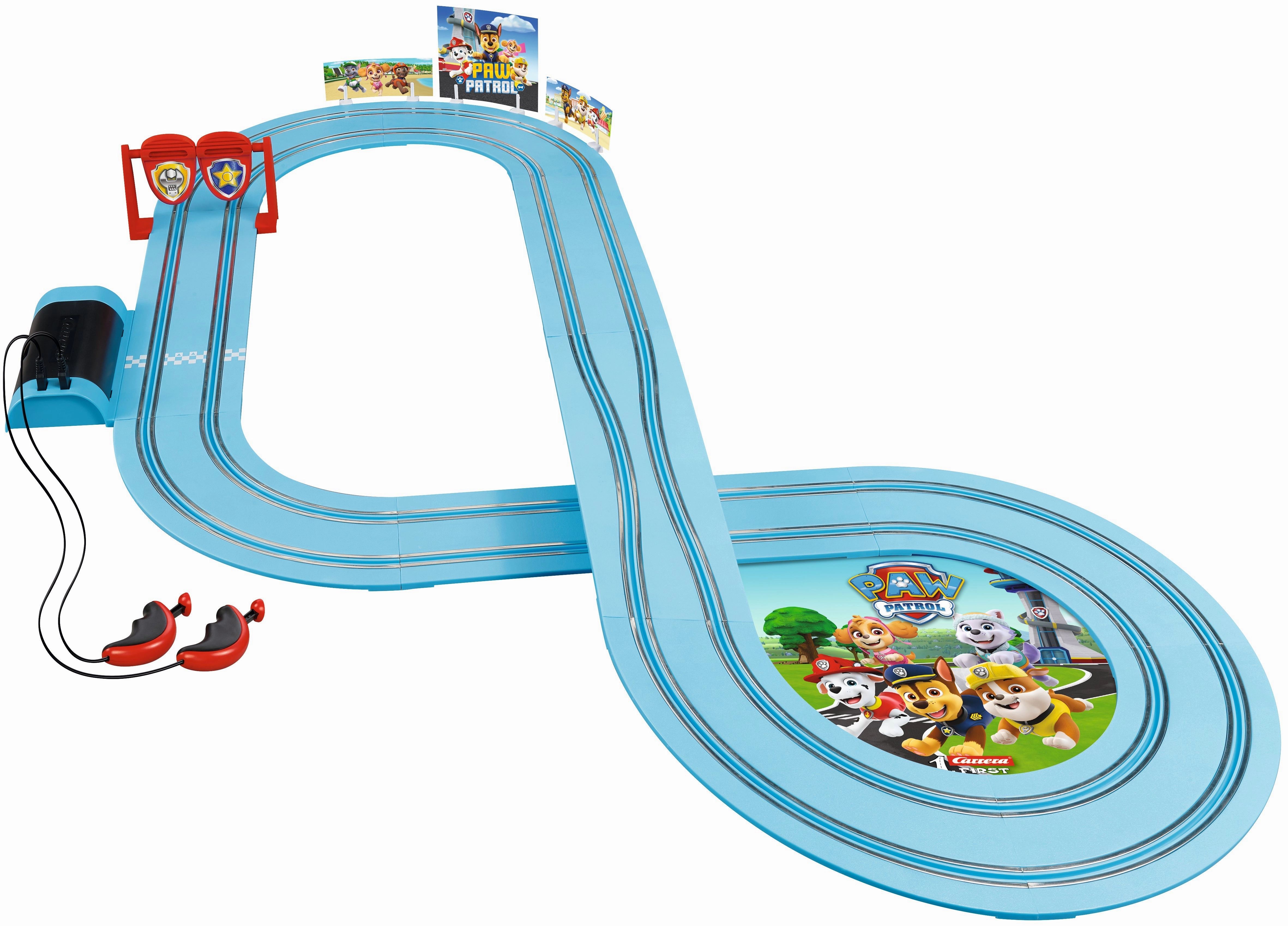Carrera First PAW Patrol On The Double Slot Car Set