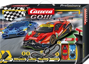 Carrera Go!!! 1:43 Race The Track Slot Racing System