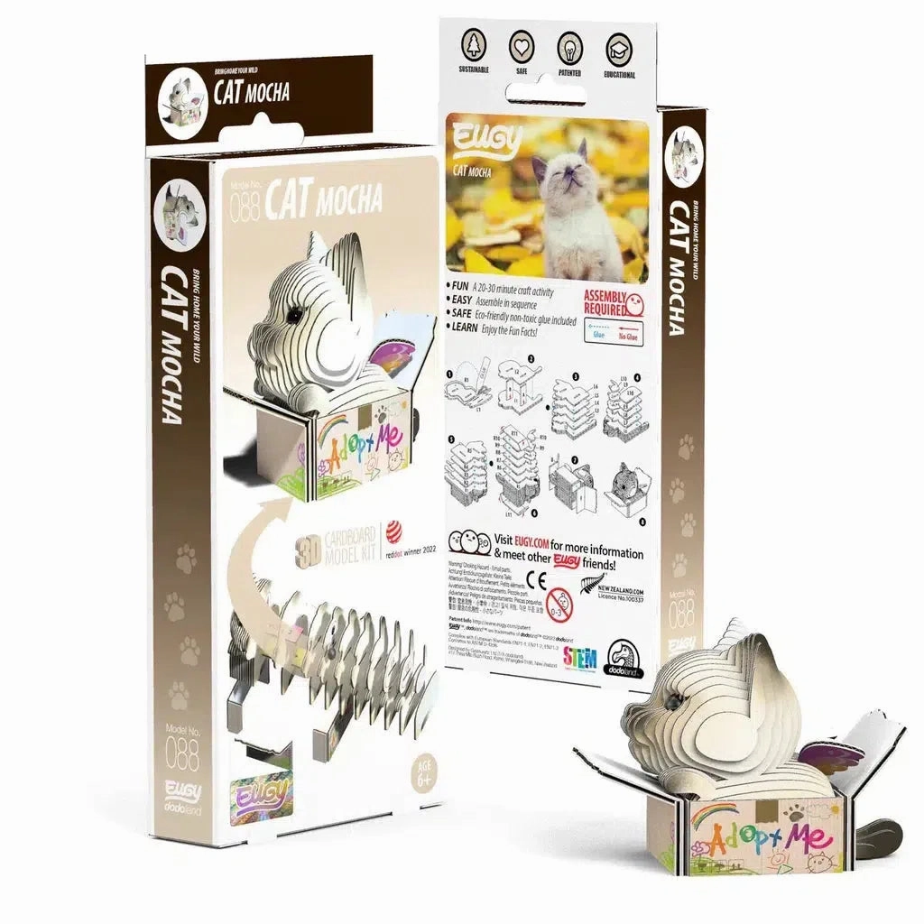 Cat - Mocha 3D Puzzle