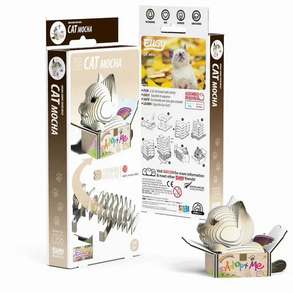 Cat - Mocha 3D Puzzle