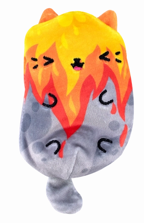 Cats Vs Pickles Gold Series Bean Bag #172 Flameo