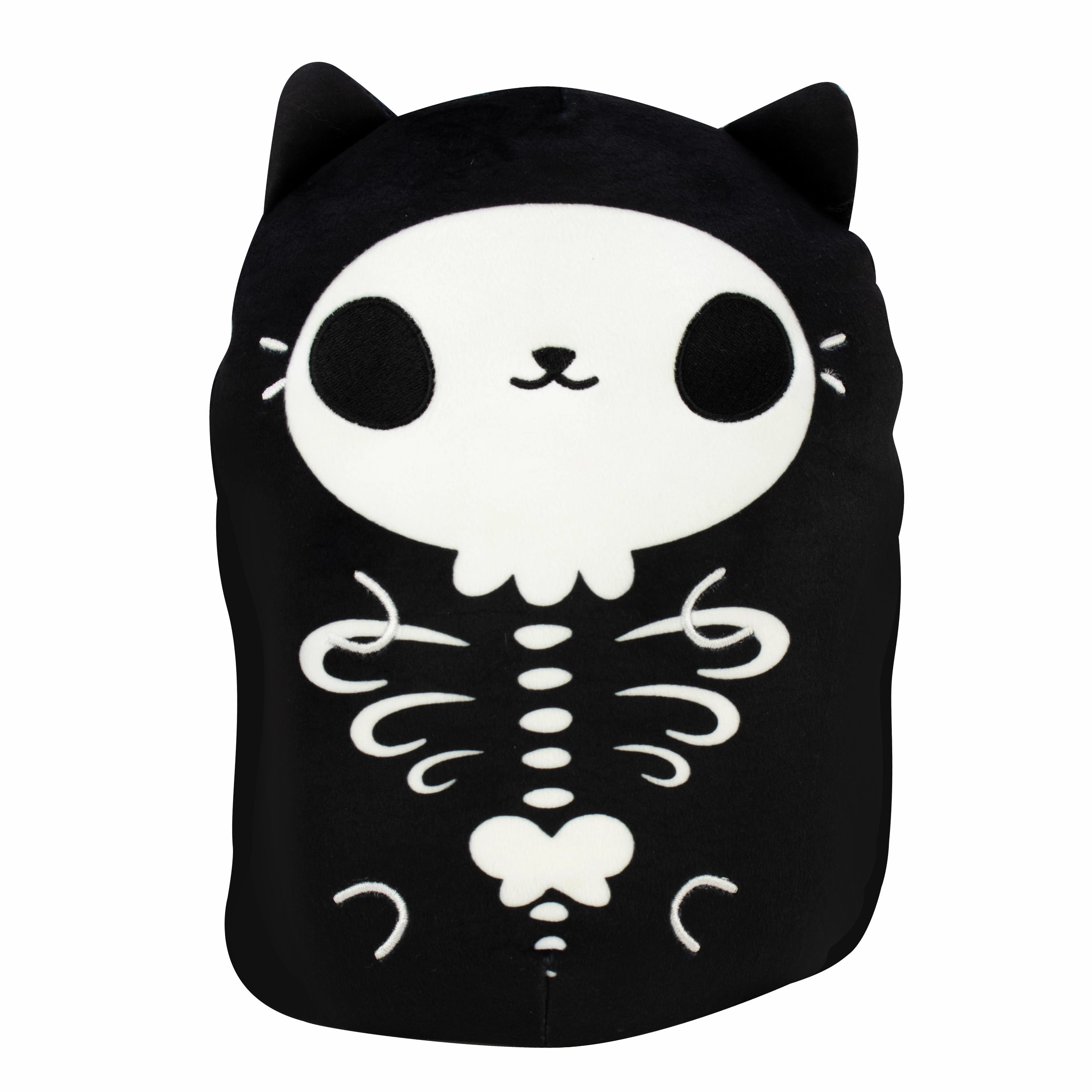 Cats Vs Pickles Jumbo Plush #037 Skelecat