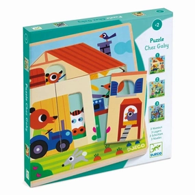 Chez Gaby - 3 Layer Puzzle