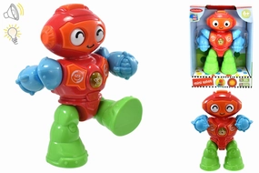 Children's Mini Robot Toy with Light & Sound Effects