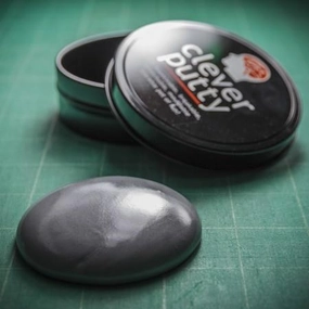 Children's Stretchy Sensory Silver Clever Putty in Metal Tin