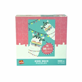 Childrens Deco Puzzles 1000 Piece No Drama Llama