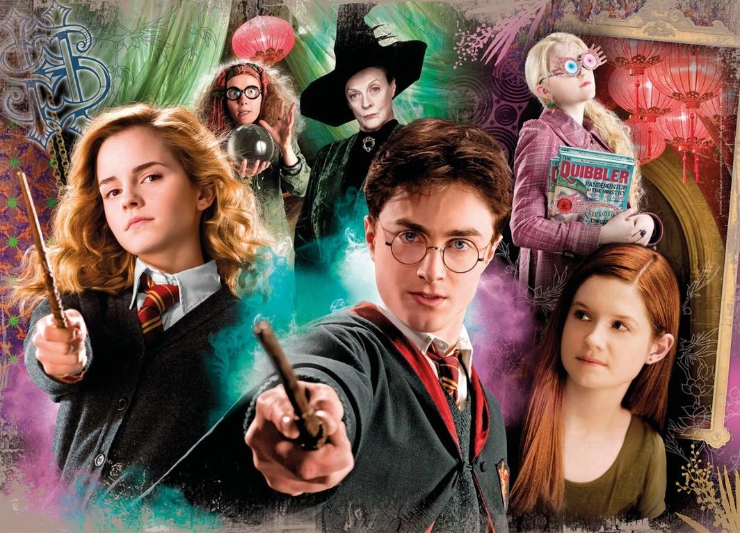 Clementoni 104 Piece SupeRColor Puzzle Harry Potter Hermione Harry Ginny