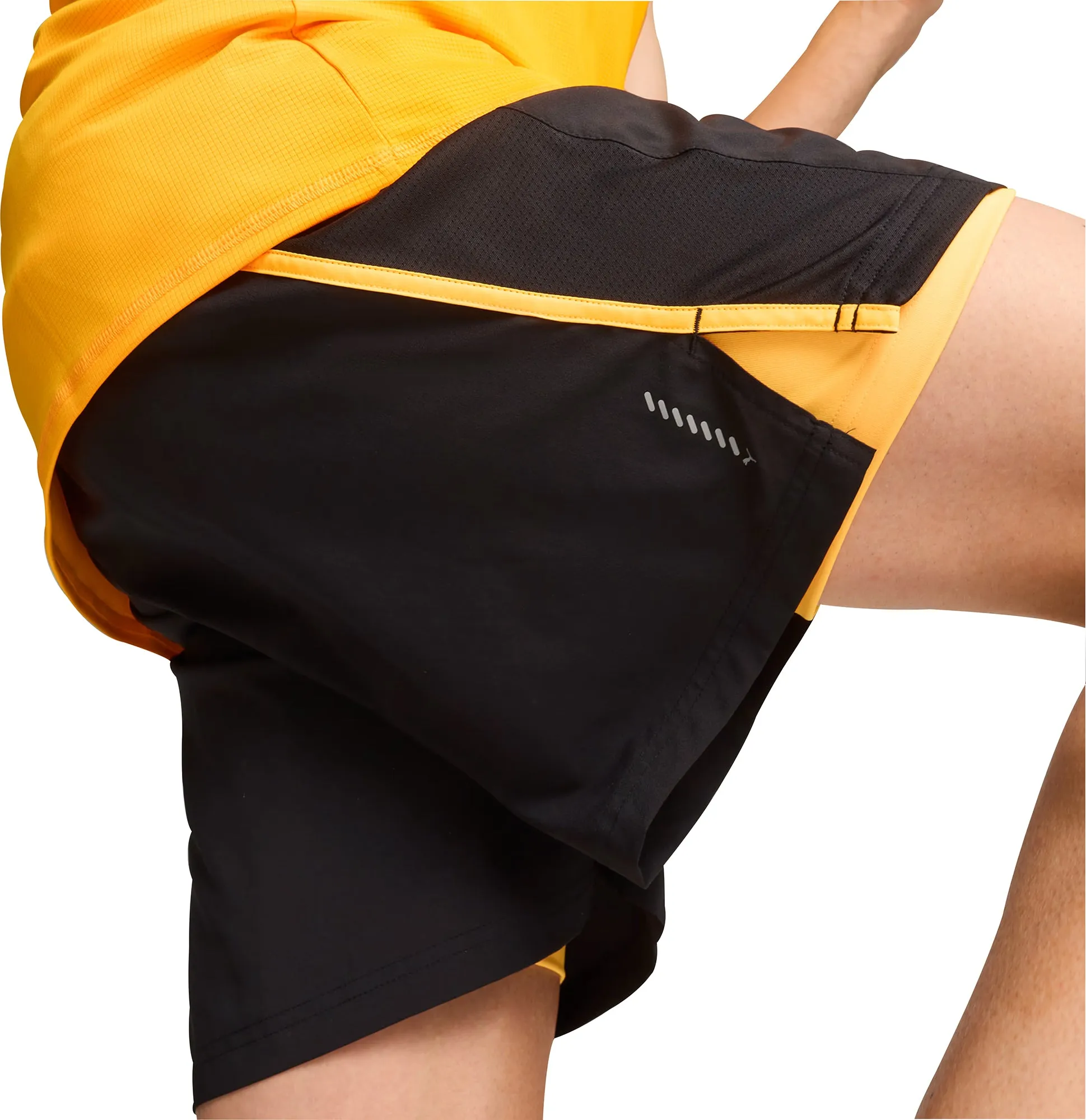 Clothing Puma  Men Puma Favourite Velocity 2 In 1 Mens Running Shorts - Black