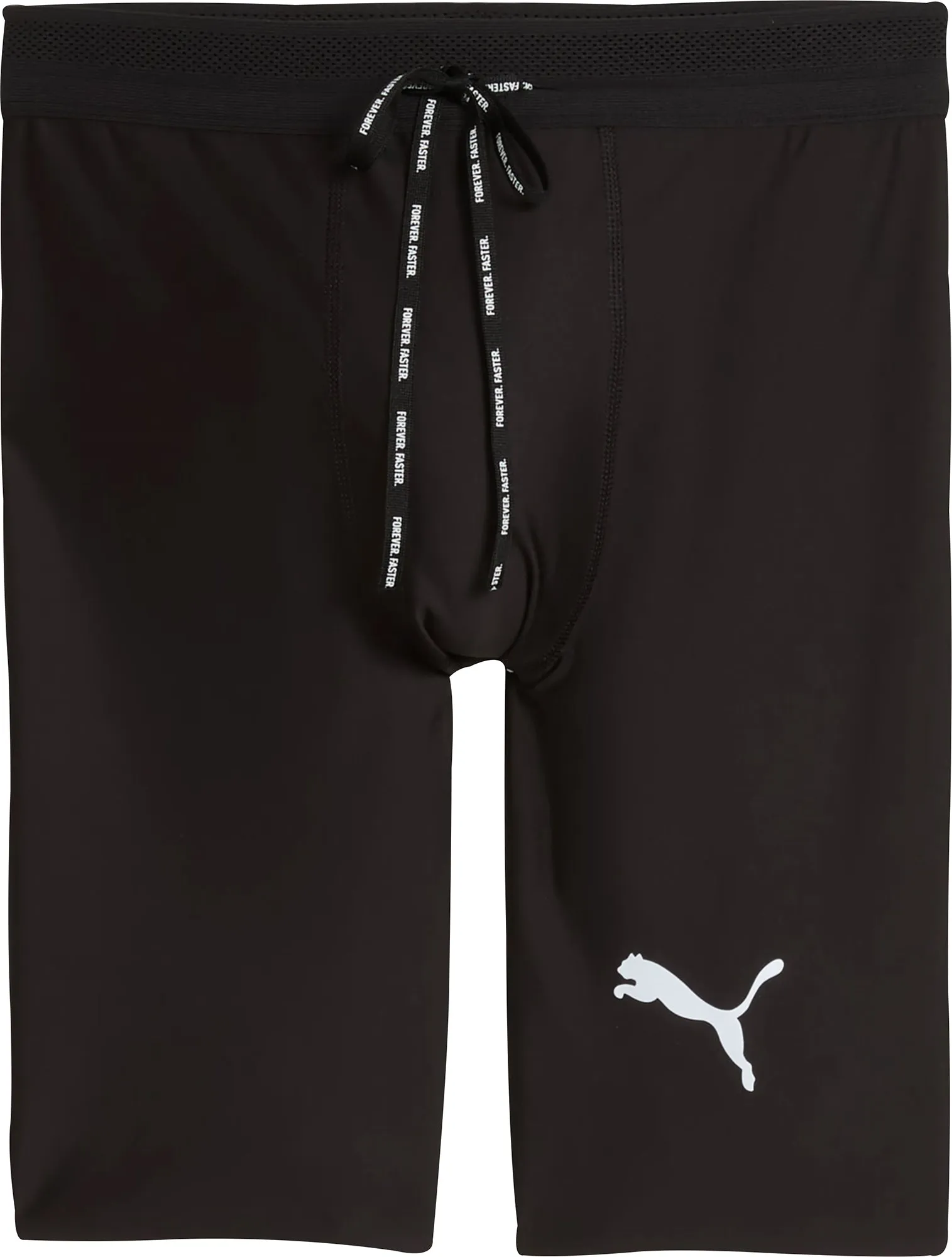 Clothing Puma  Men Puma Raceday UltraForm 9 Inch Mens Short Running Tights - Black