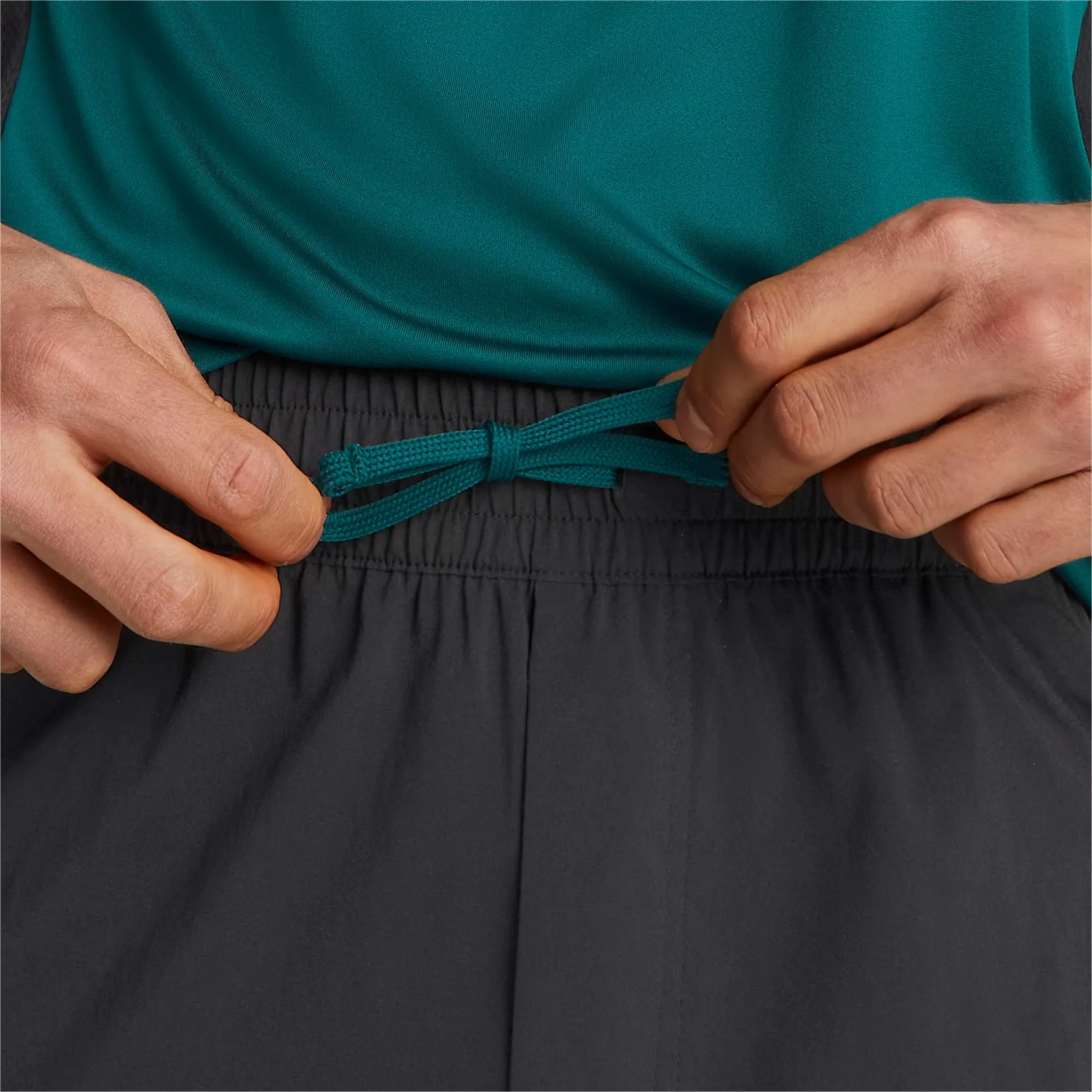 Clothing Puma  Men Puma Train Fit Woven 7 Inch Mens Training Shorts - Black