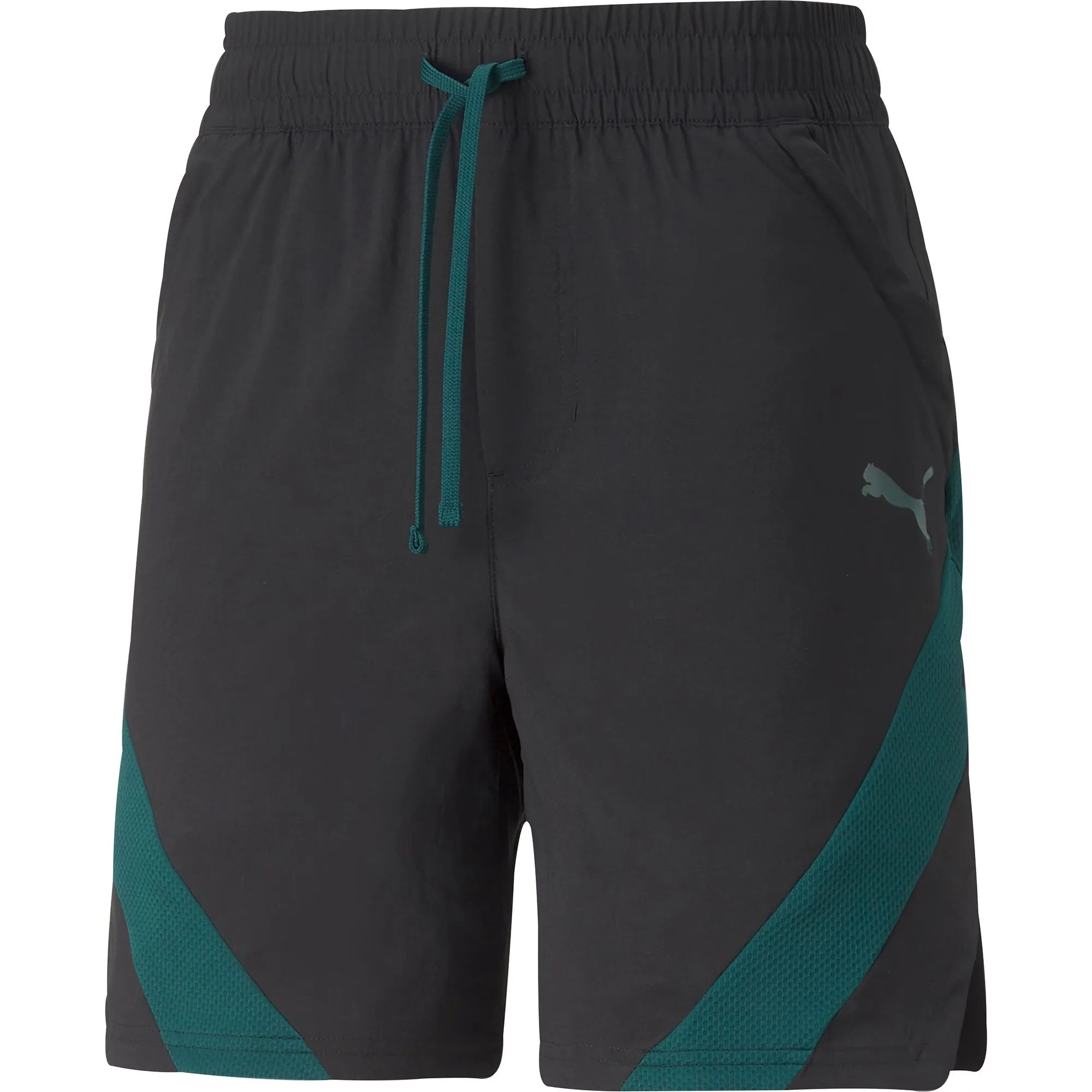Clothing Puma  Men Puma Train Fit Woven 7 Inch Mens Training Shorts - Black
