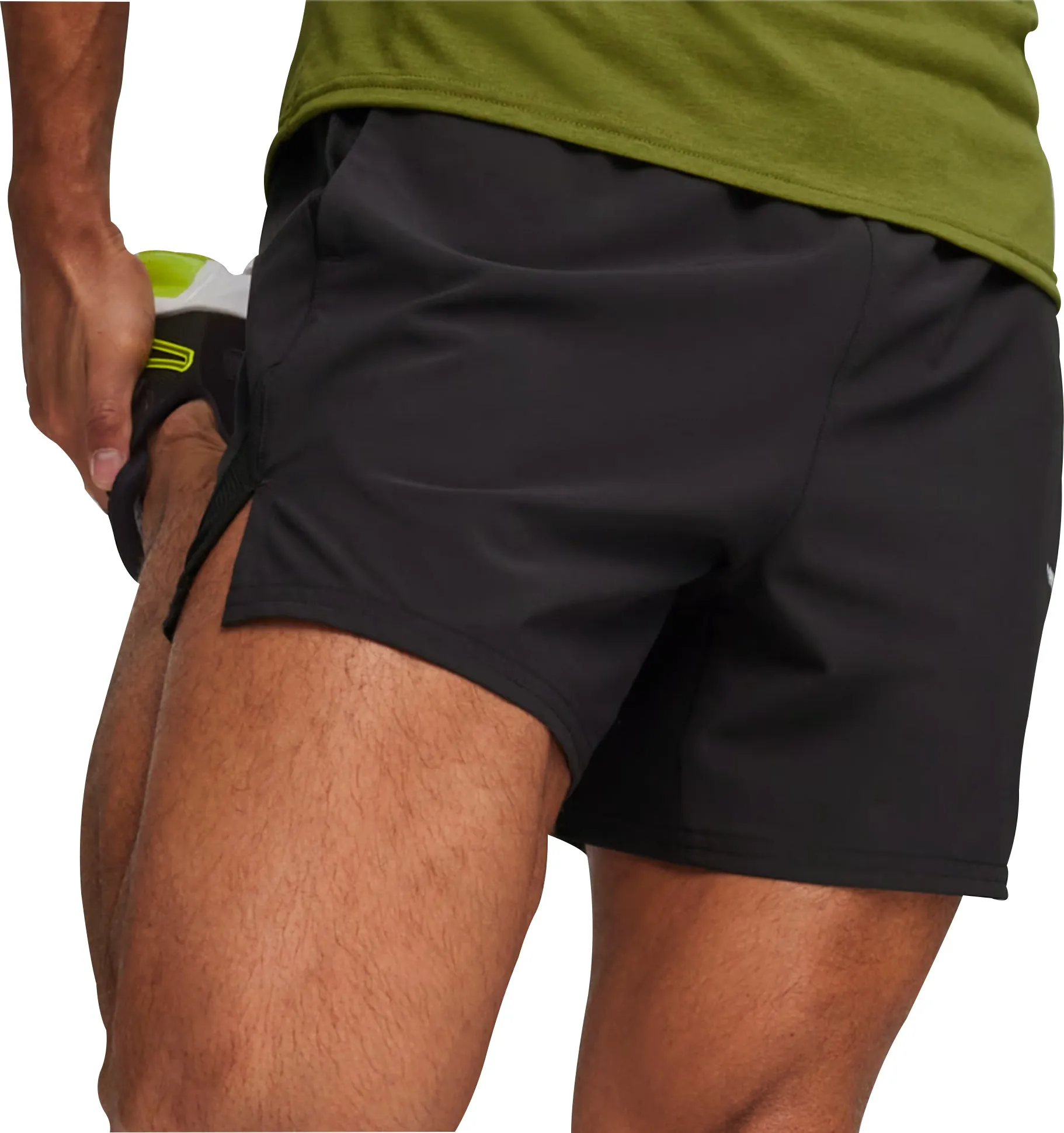 Clothing Puma  Men Puma Ultrabreathe Stretch 5 Inch Mens Training Shorts - Black