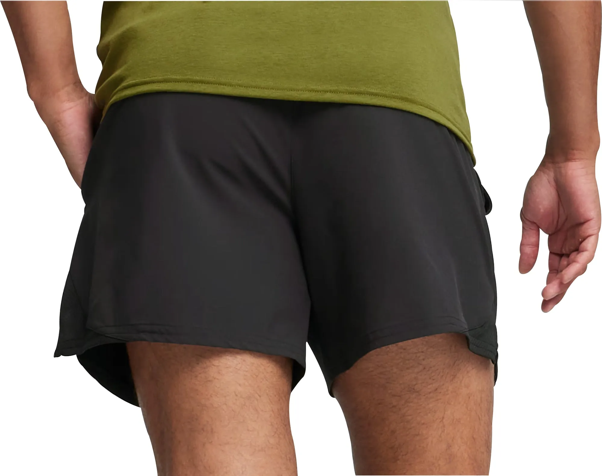 Clothing Puma  Men Puma Ultrabreathe Stretch 5 Inch Mens Training Shorts - Black